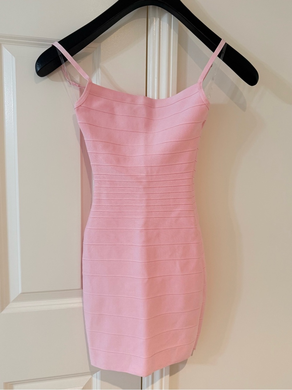 House of CB The Body Pink Bandage Mini Dress size Small
